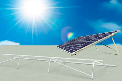 Estrutura e Suportes para Fixação de Painéis Fotovoltaicos em Laje