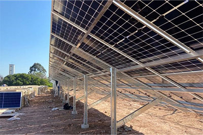 Suporte para Fixação de Sistemas Fotovoltaicos em Solo